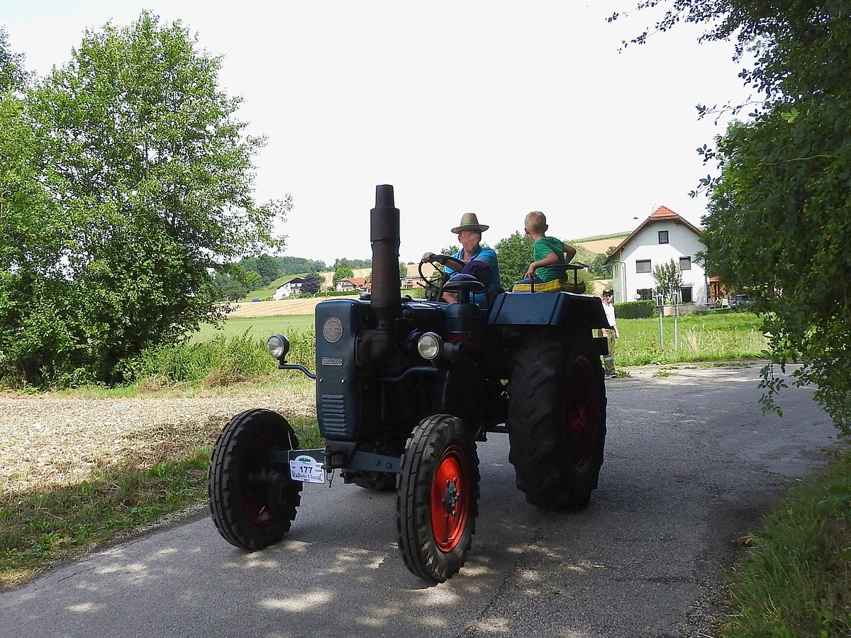 LANZ-BULLDOG, Bj1955; anlässlich der Wadholz-Classic-2017;170723