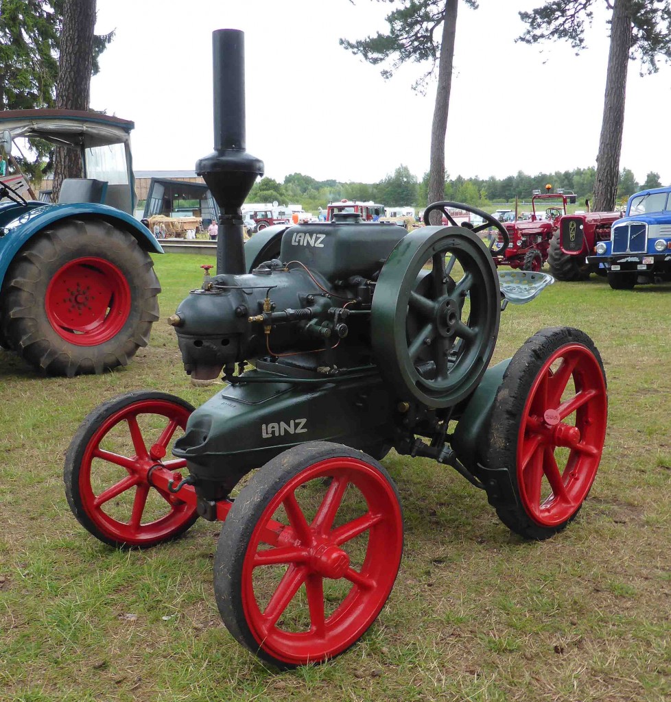  Lanz Mops steht im Agroneum von Alt Schwerin im August 2014