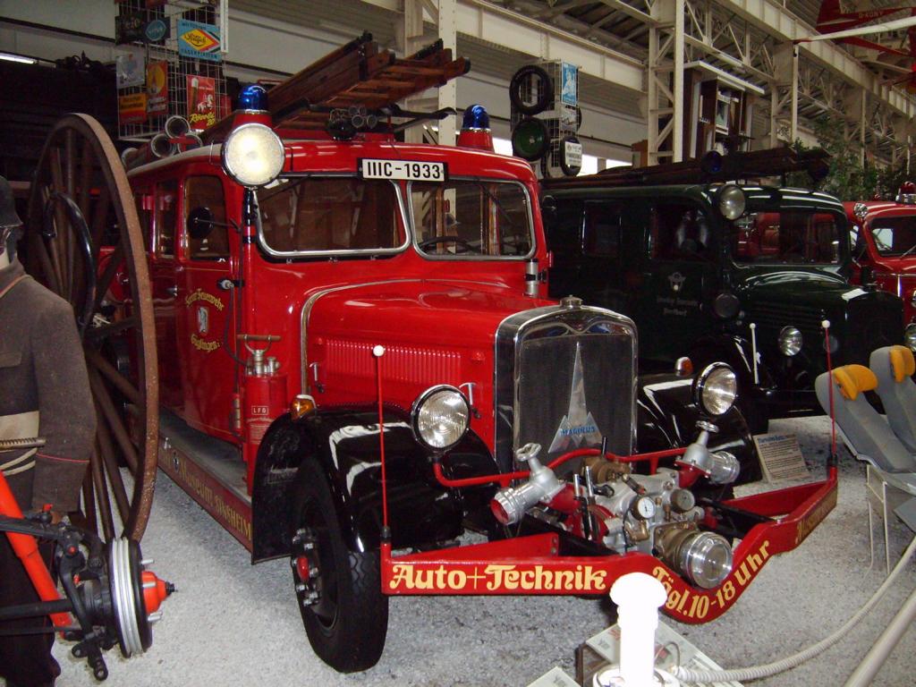 Magirus im Technikmuseum Speyer, 02.11.2007