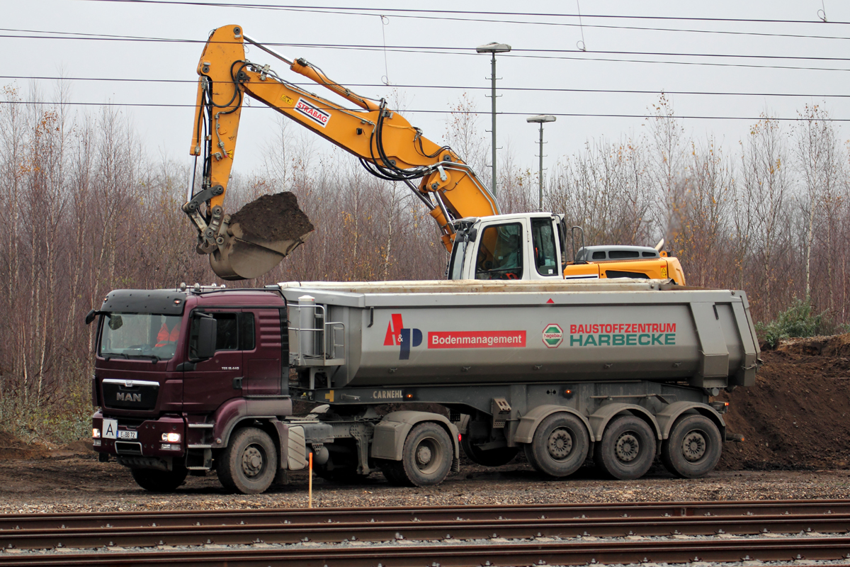 MAN LKW in Duisburg-Bissingheim 3.12.2014