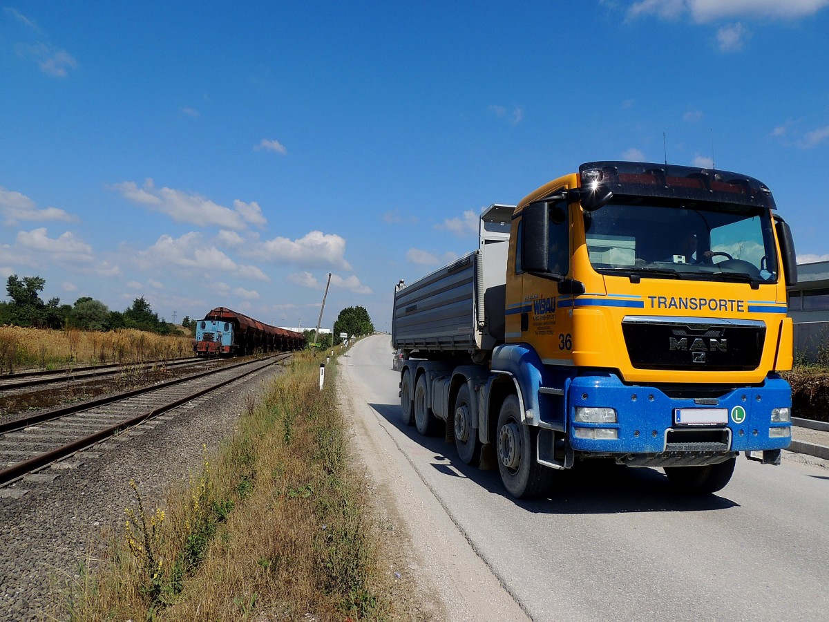 MAN TGS35.400 von WIBAU-Transporte; 130821