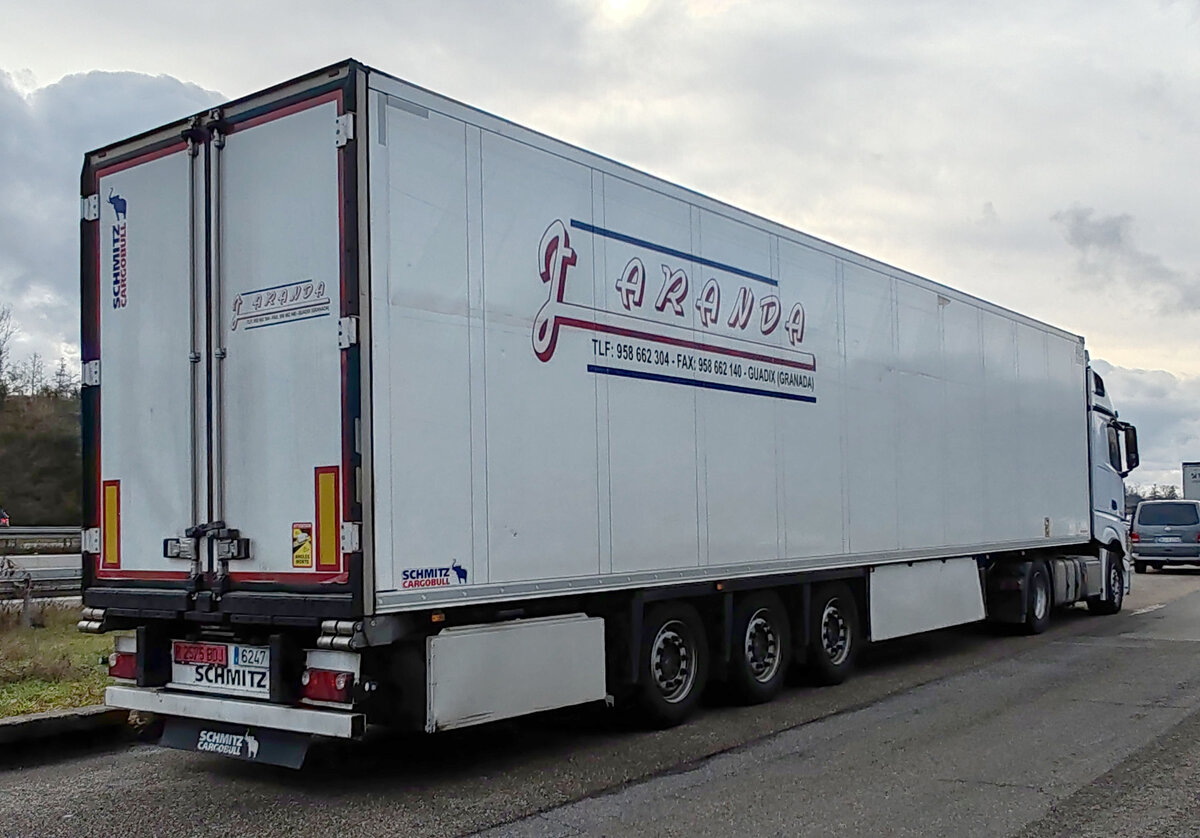 =MB Actros der Spedition ARANDA, 01-2025