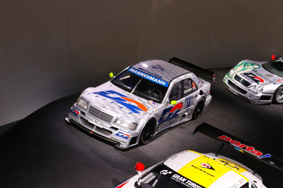 Mercedes Benz C-Klasse DTM am 10.07.24 im Mercedes Benz Museum