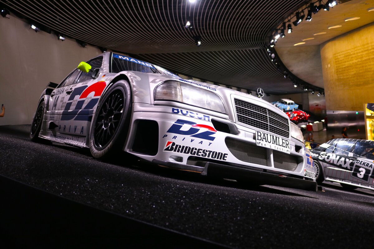 Mercedes Benz C-Klasse DTM am 10.07.24 im Mercedes Benz Museum