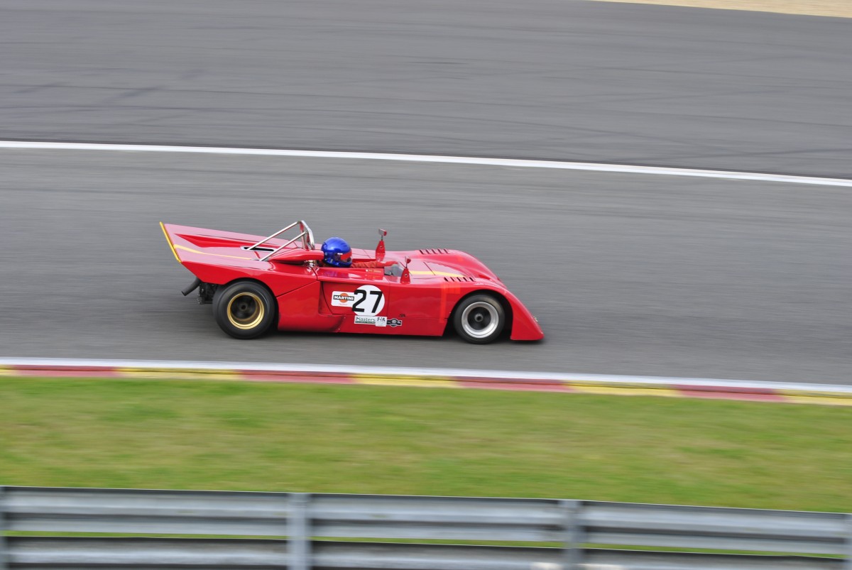  Mitzieher von SHELDON/COPE GB/GB auf CHEVRON B19
am 21.09.2013 bei den Spa 6h Classic