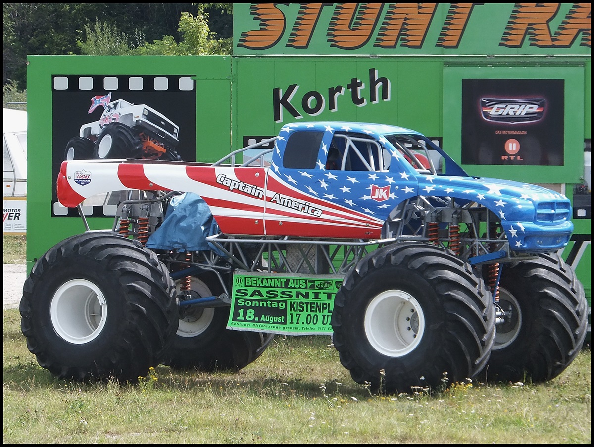 Monstertruck in Sassnitz am 16.08.2013