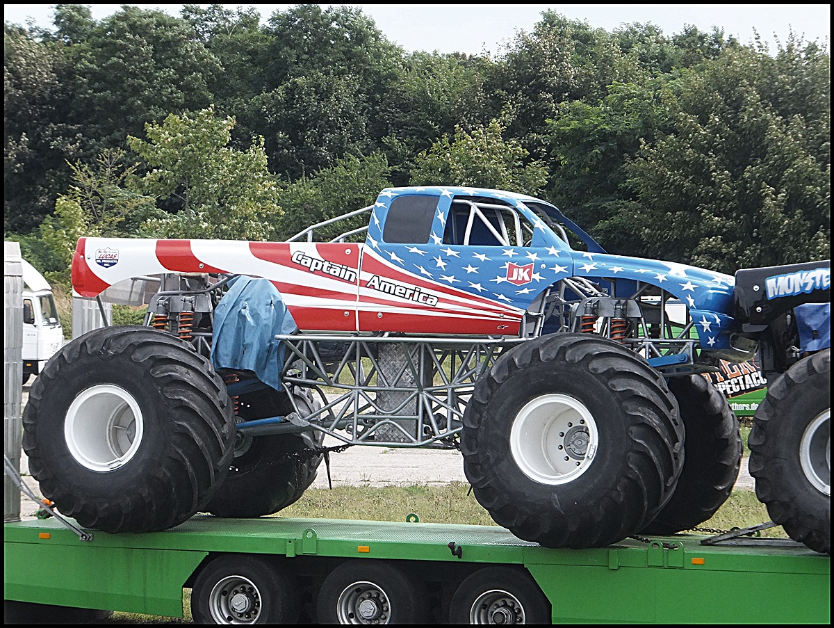 Monstertruck in Sassnitz am 16.08.2013