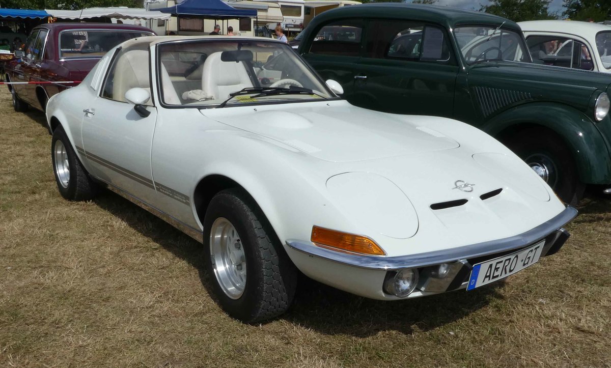 =Opel GT Aero, ausgestellt beim Oldtimertreffen in Ostheim, 07-2019