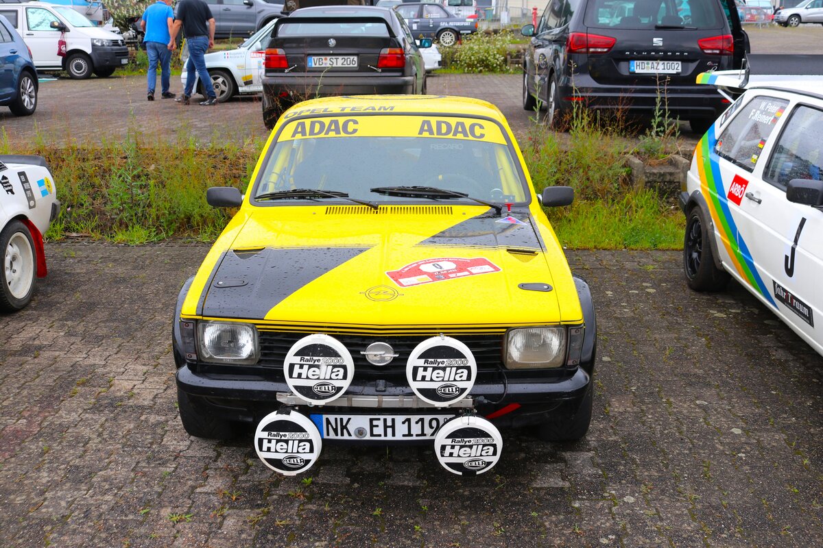 Opel Kadett C Ralley am 27.07.24 bei der Main Kinzig Ralley in Wächtersbach