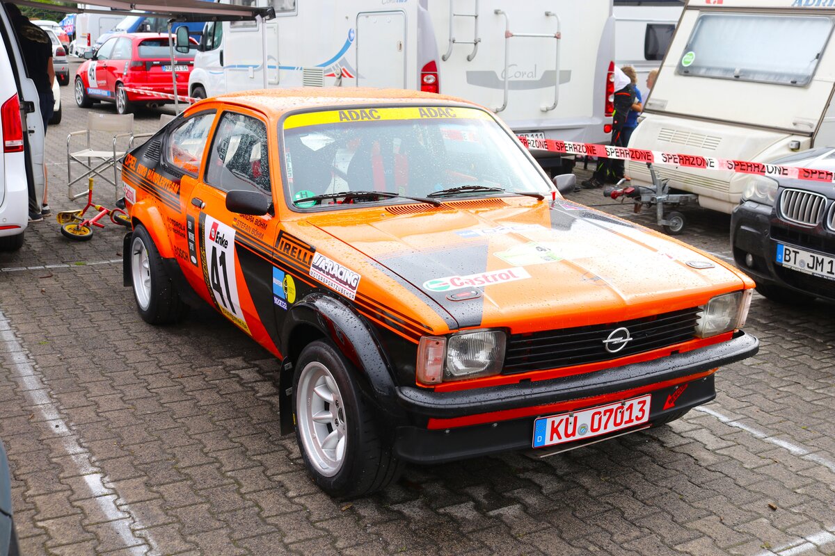 Opel Kadett Ralley  am 27.07.24 bei der Main Kinzig Ralley in Wächtersbach