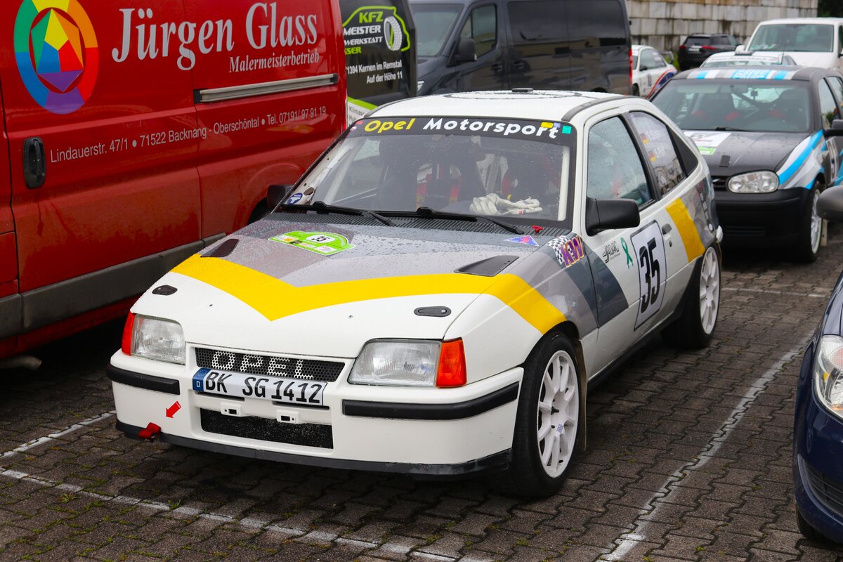 Opel Kadett Ralley am 27.07.24 bei der Main Kinzig Ralley in Wächtersbach