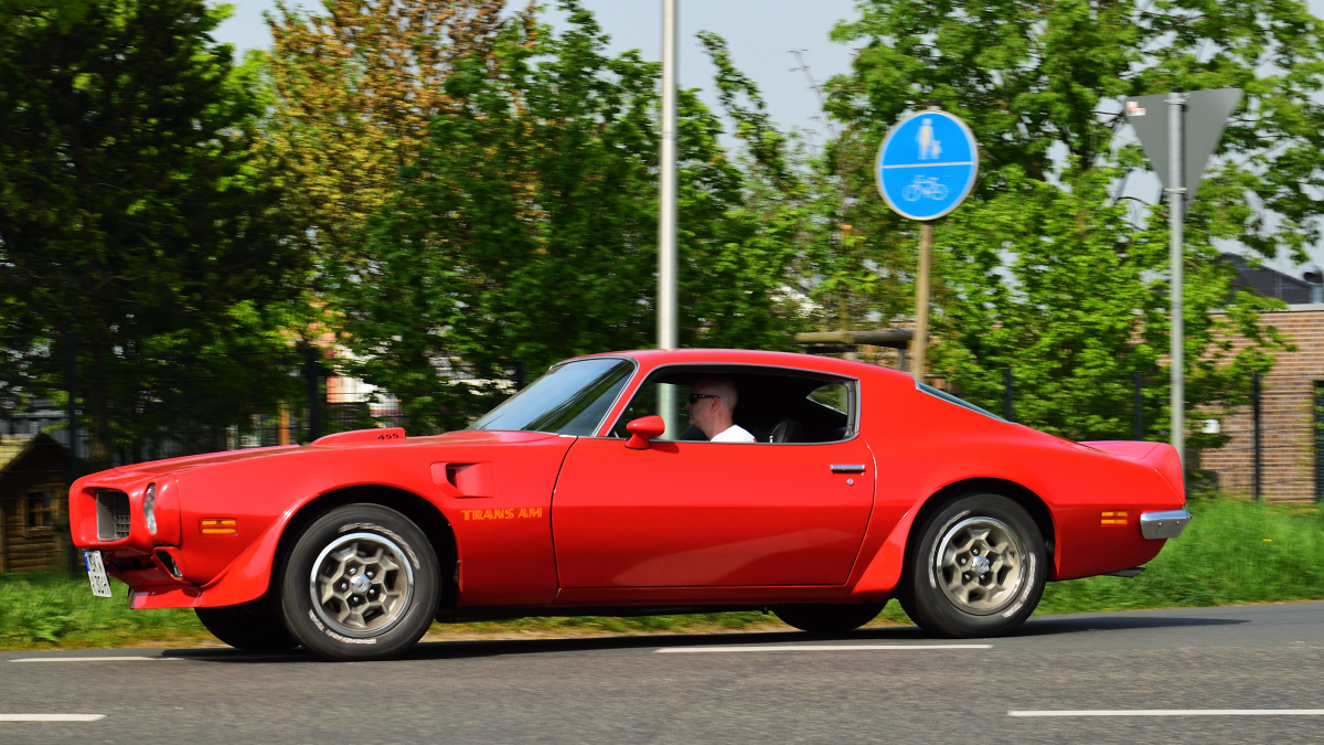 Pontiac Trans Am, beim Frühlingserwachen Oldtimer-IG Grenzland auf dem Gelände des Sportpark Loherhof Geilenkirchen 1.5.24