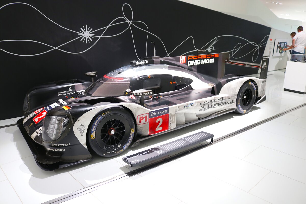 Porsche 919 Hybrid am 10.07.24 im Porsche Museum