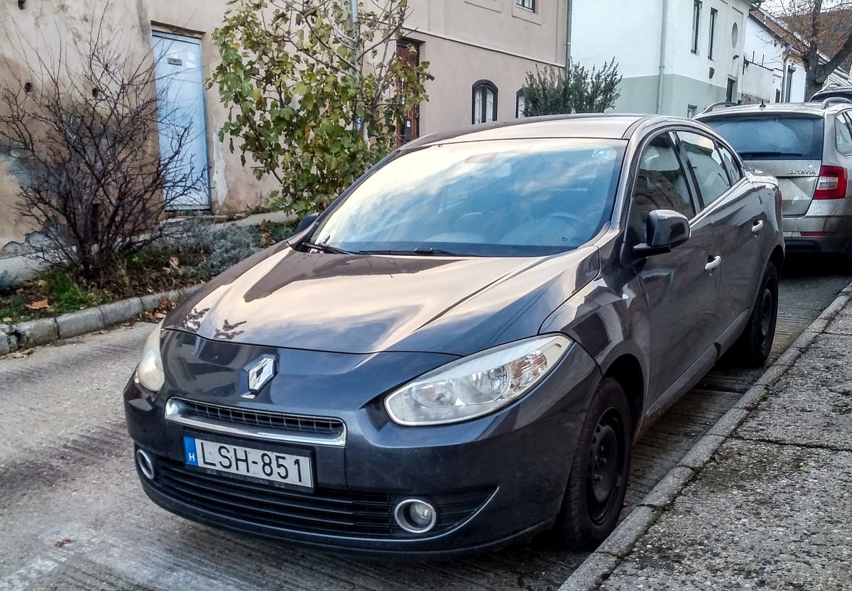 Renault Fluence in 12.2020.