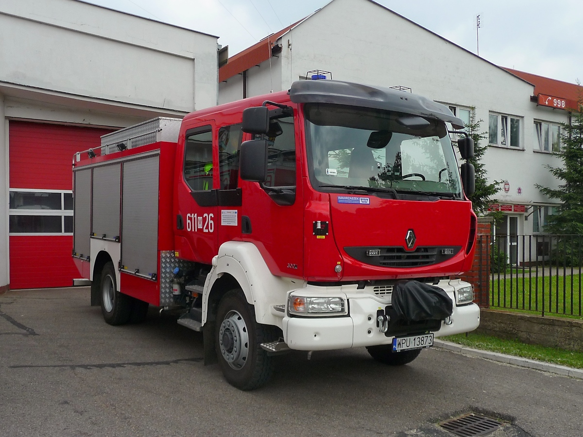 Renault Löschfahrzeug in Pultusk, 14.6.13