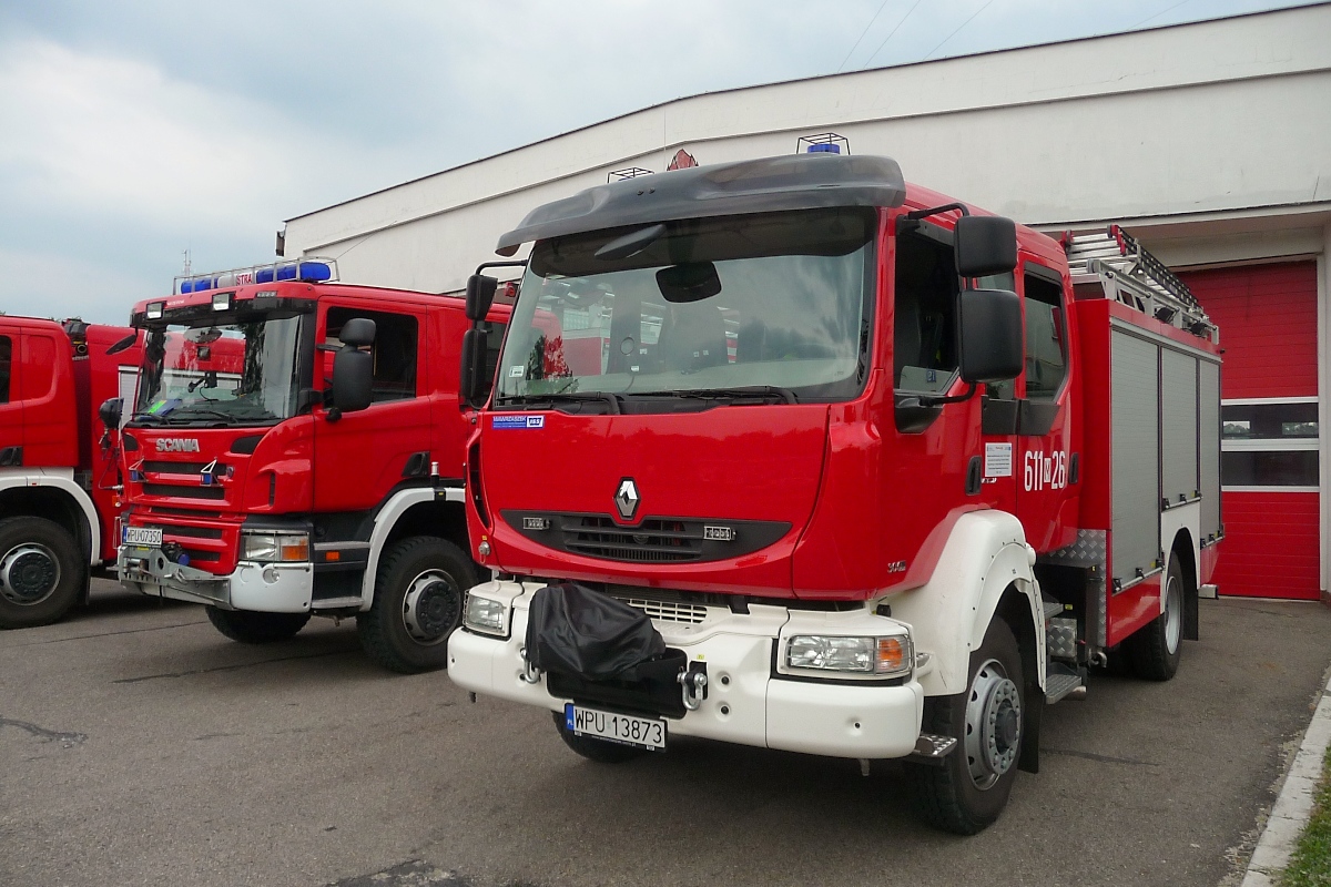 Renault Löschfahrzeug in Pultusk, 14.6.13