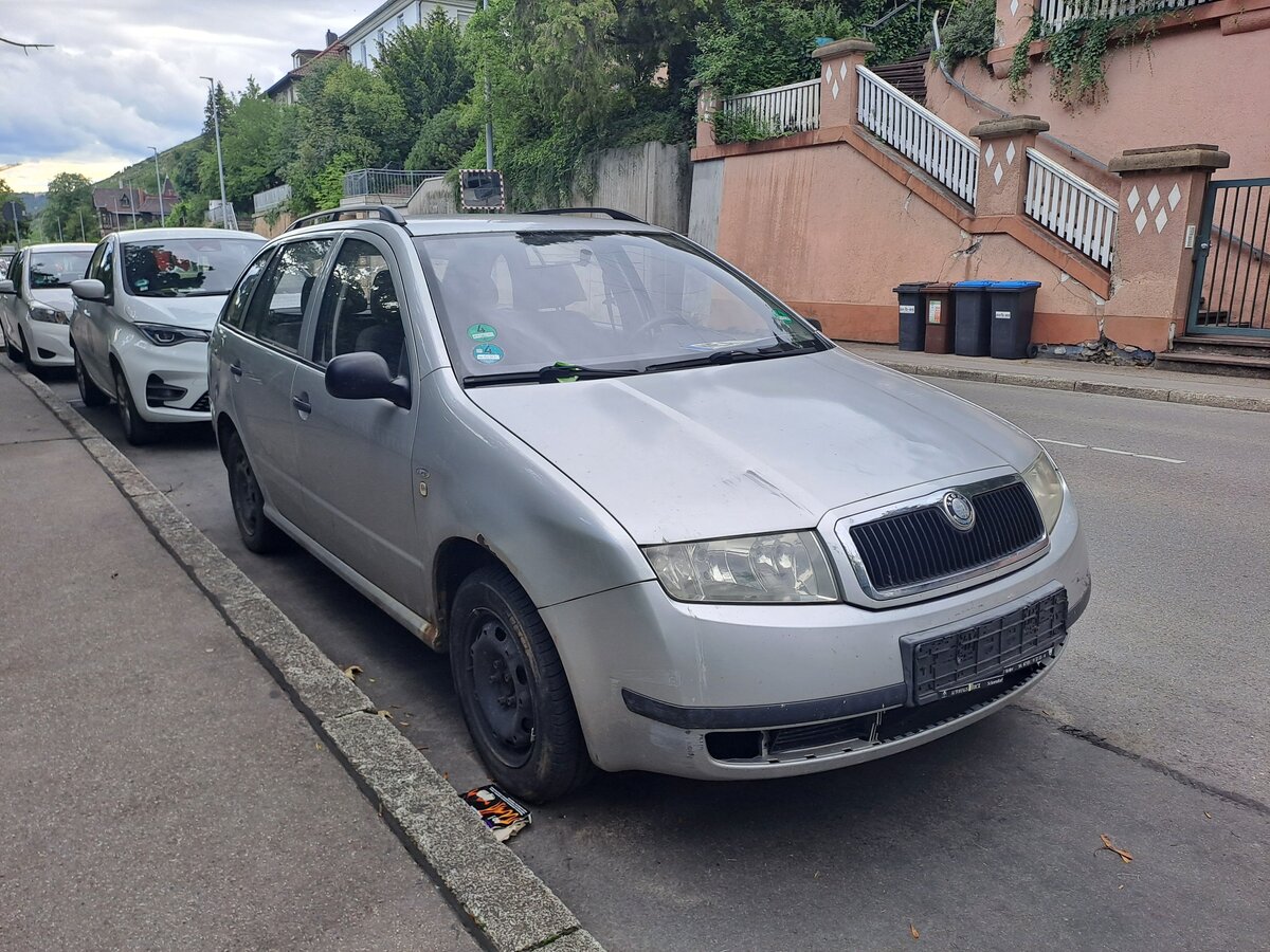 Skoda Fabia Kombi, gesehen und abgelichtet am 07.08.2023