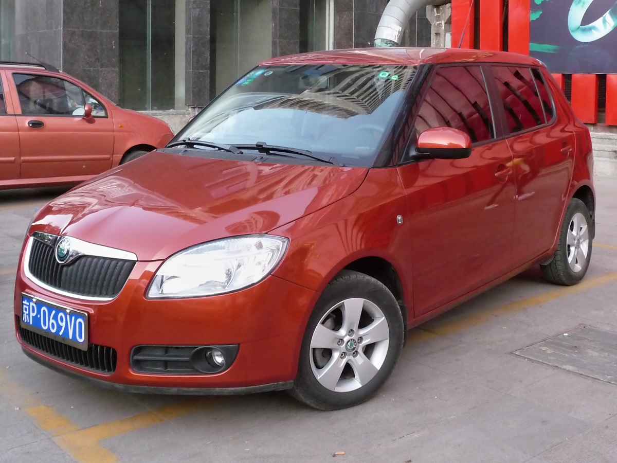 Skoda Fabia in Shouguang, 13.11.11 