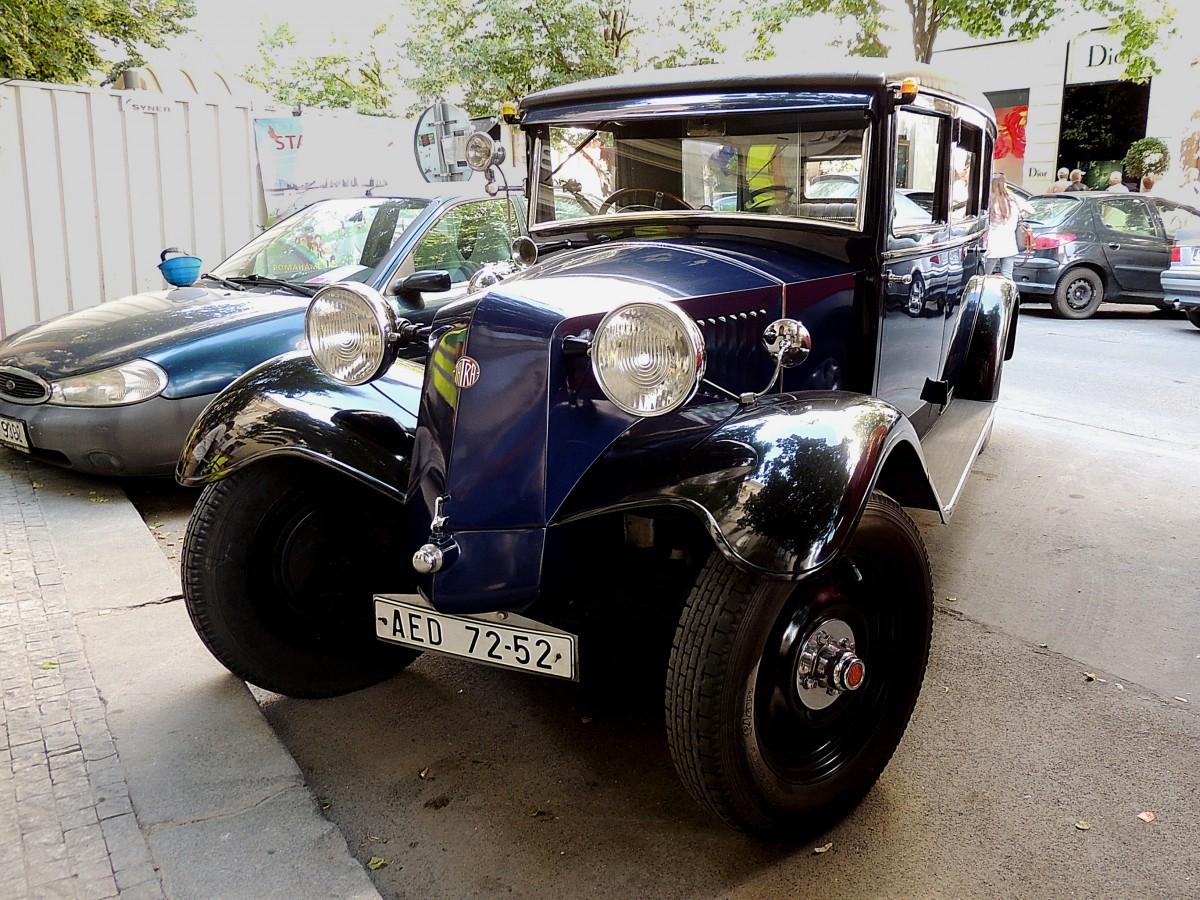 TATRA; in der Innenstadt von Prag; 140612