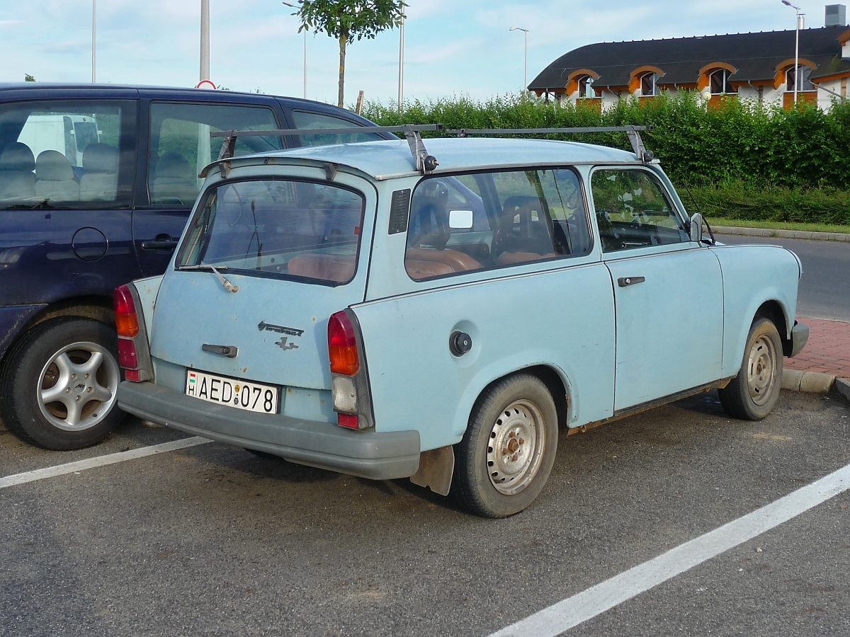 Trabbi in Vasarosnameny, Ungarn, 9.16.16