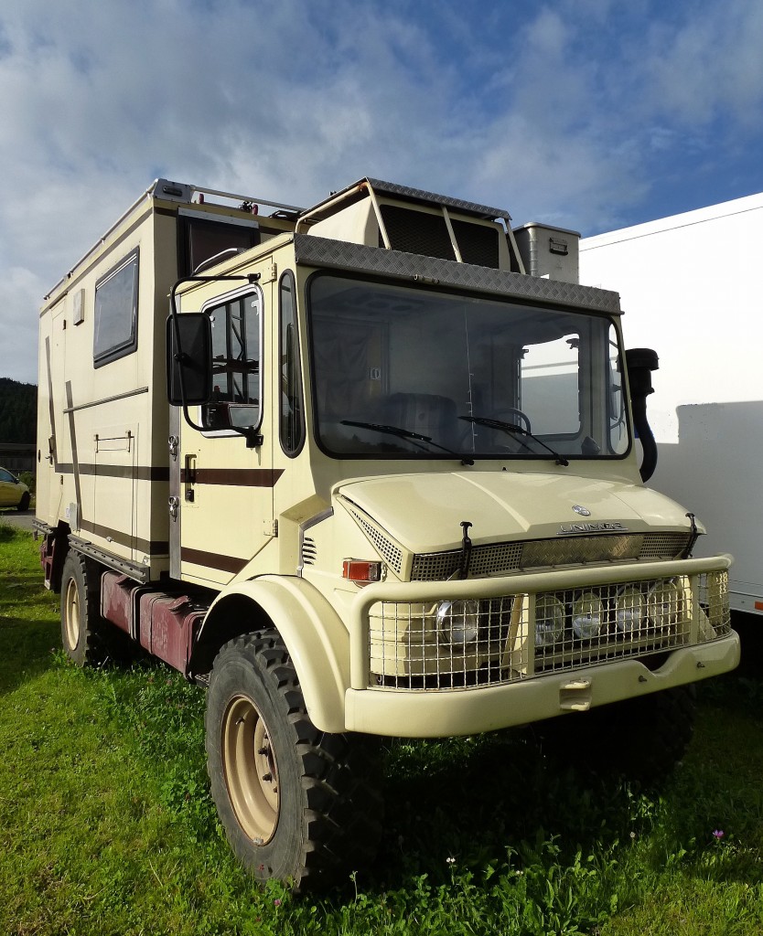 Unimog als Expeditionsfahrzeug, Aug.2014