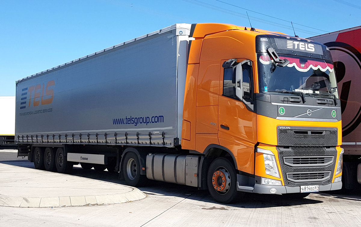 =Volvo FH-Sattelzug der TELSGROUP, 09-2019