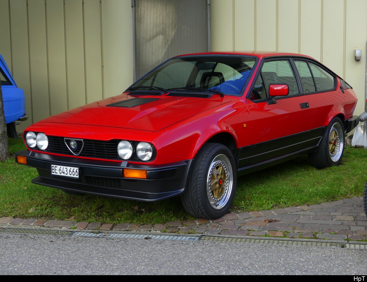 Alfa Romeo GTV 6 2.5 am Oldtimer Treff in Bleienbach am 2024.09.29