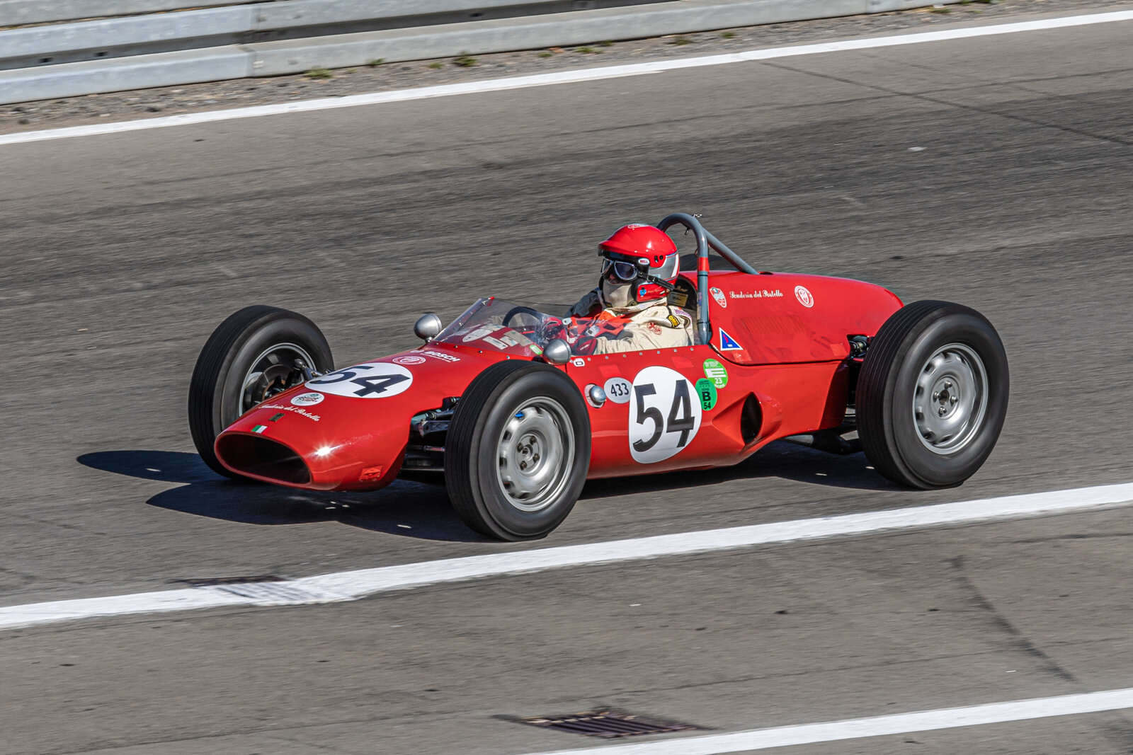 Alfa Romeo Shraknose - F1 De Tomaso 1961 - AvD Oldtimer Grand Prix Nürburgring 2022 - Aufgenommen 14.08.2022