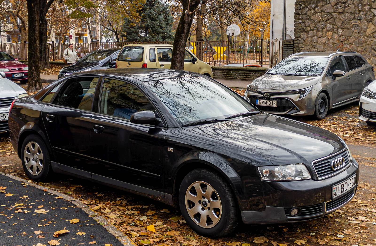 Audi A4 B6 Sedan. Die Aufnahme stammt von 11.2024.