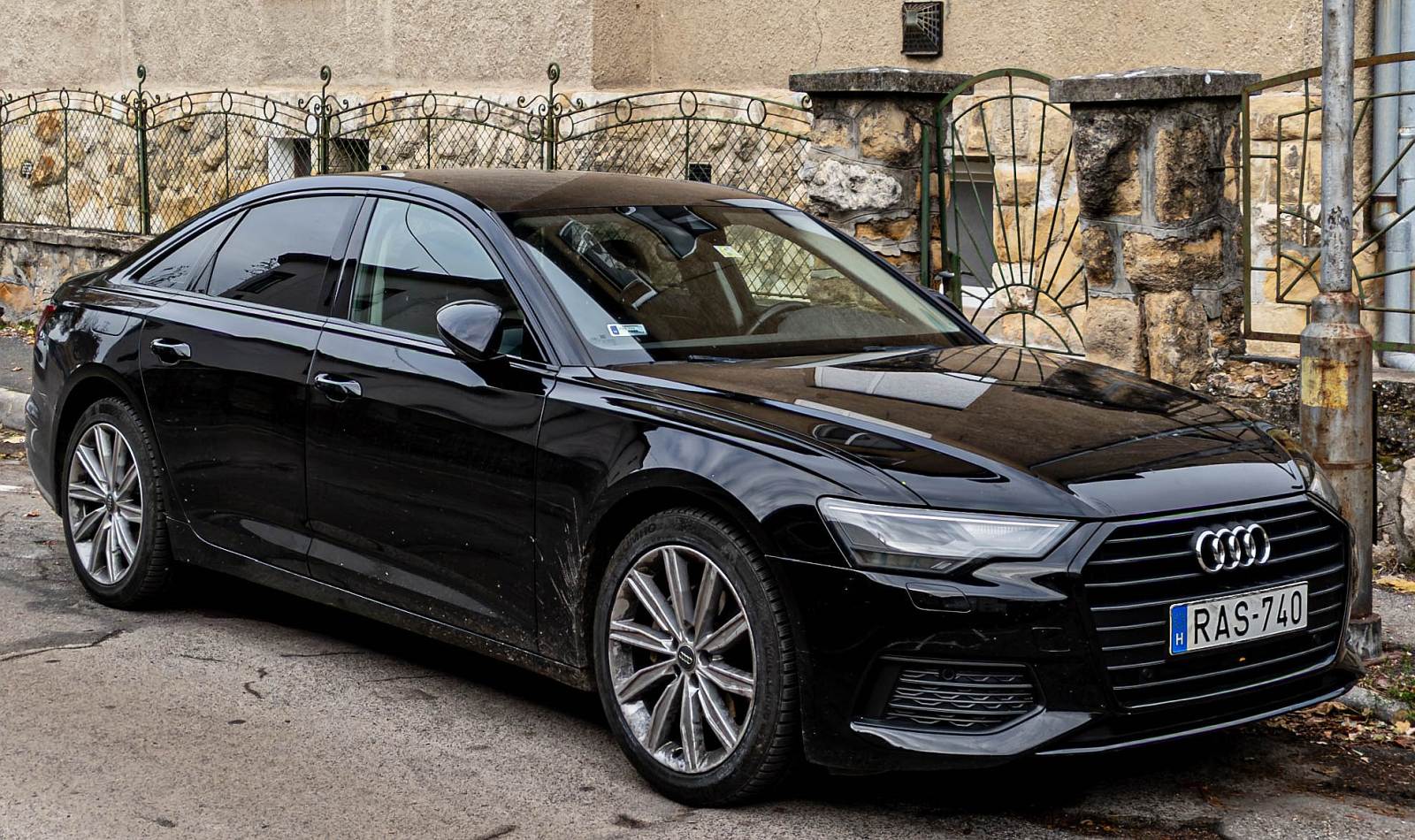 Audi A6 (fünfte Generation  C8 , ab 2018). Die Aufnahme stammt von 11.2024.