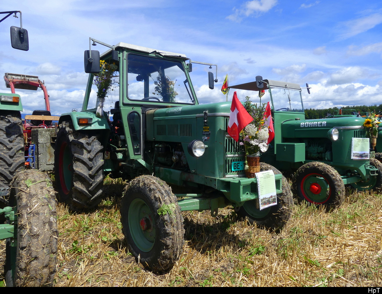 Bührer PF 21 Traktor am Traktorentreff in Zauggenried/BE am 2024.07.13