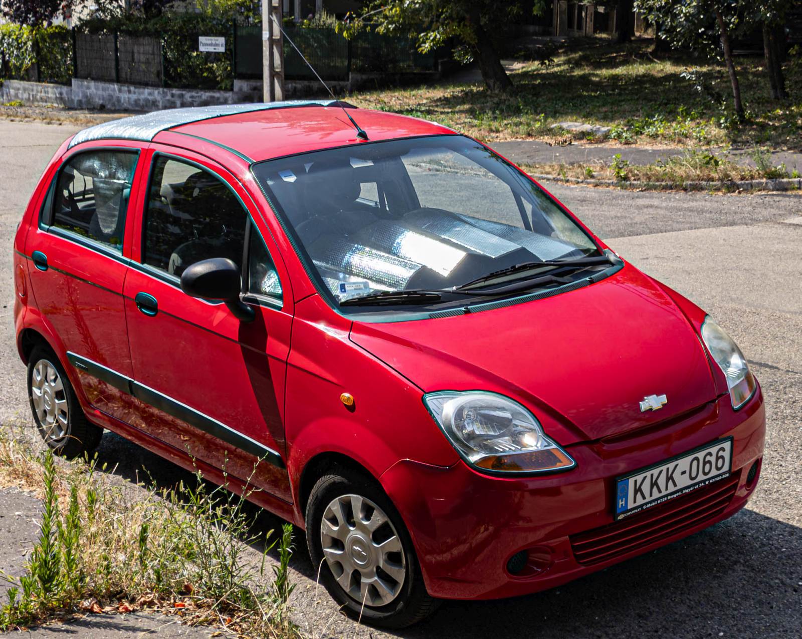 Diesen 2006-er Chevrolet Spark habe ich in Jui, 2024 aufgenommen.