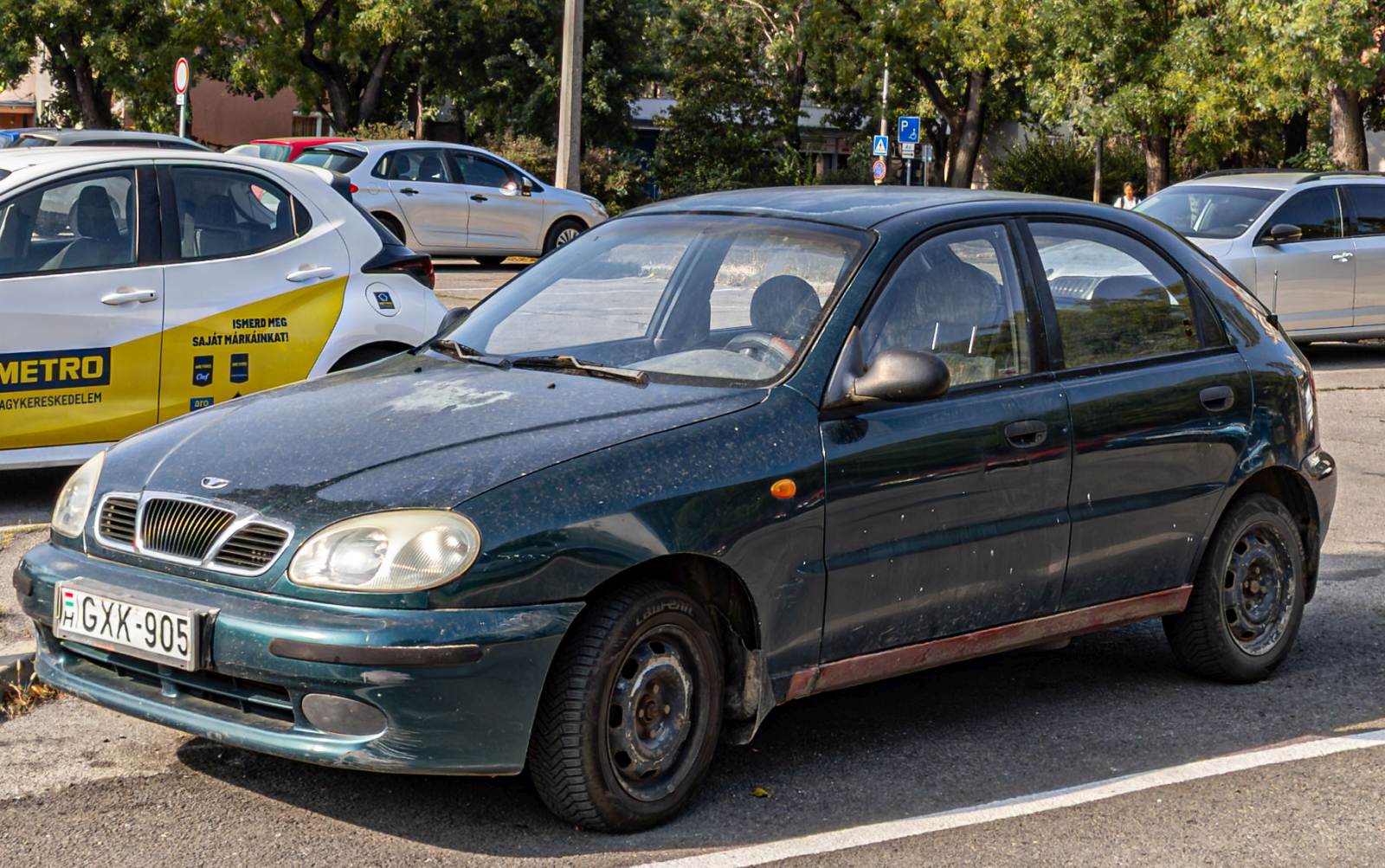 Diesen Daewoo Lanos habe ich in August, 2024 aufgenommen.