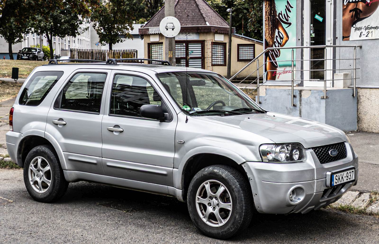 Diesen Ford Maverick (Baureihe 2001-2008) habe ich in 09.2024 aufgenommen.