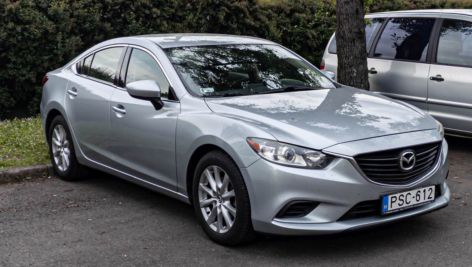 Hier ist ein Mazda 6 Mk3 aus US Amerikanischem Import zu sehen. Die Aufnahme stammt von Mai, 2024.