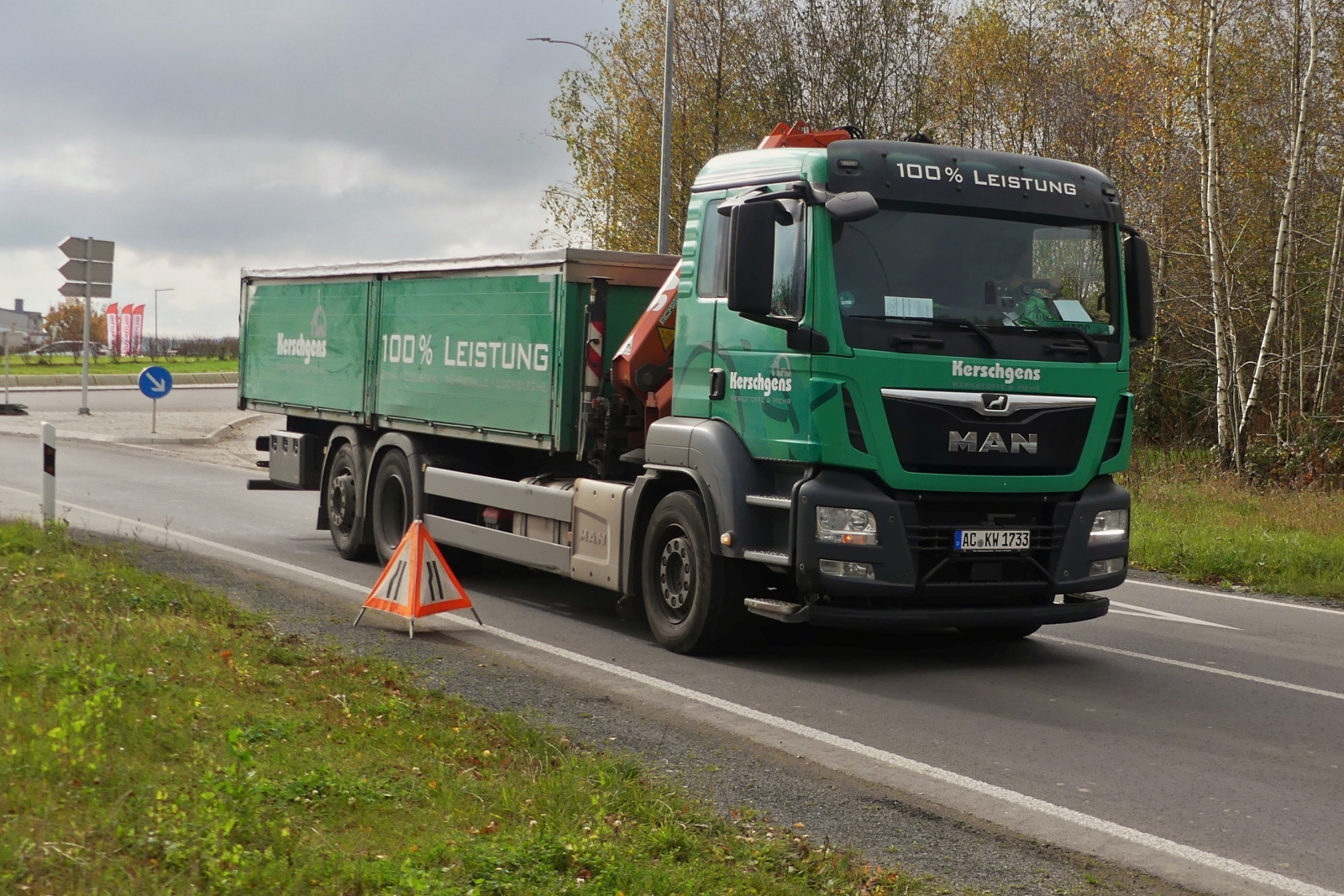 MAN LKW mit Sonderaufbau, von Kersgens, aufgenommen 10.2024