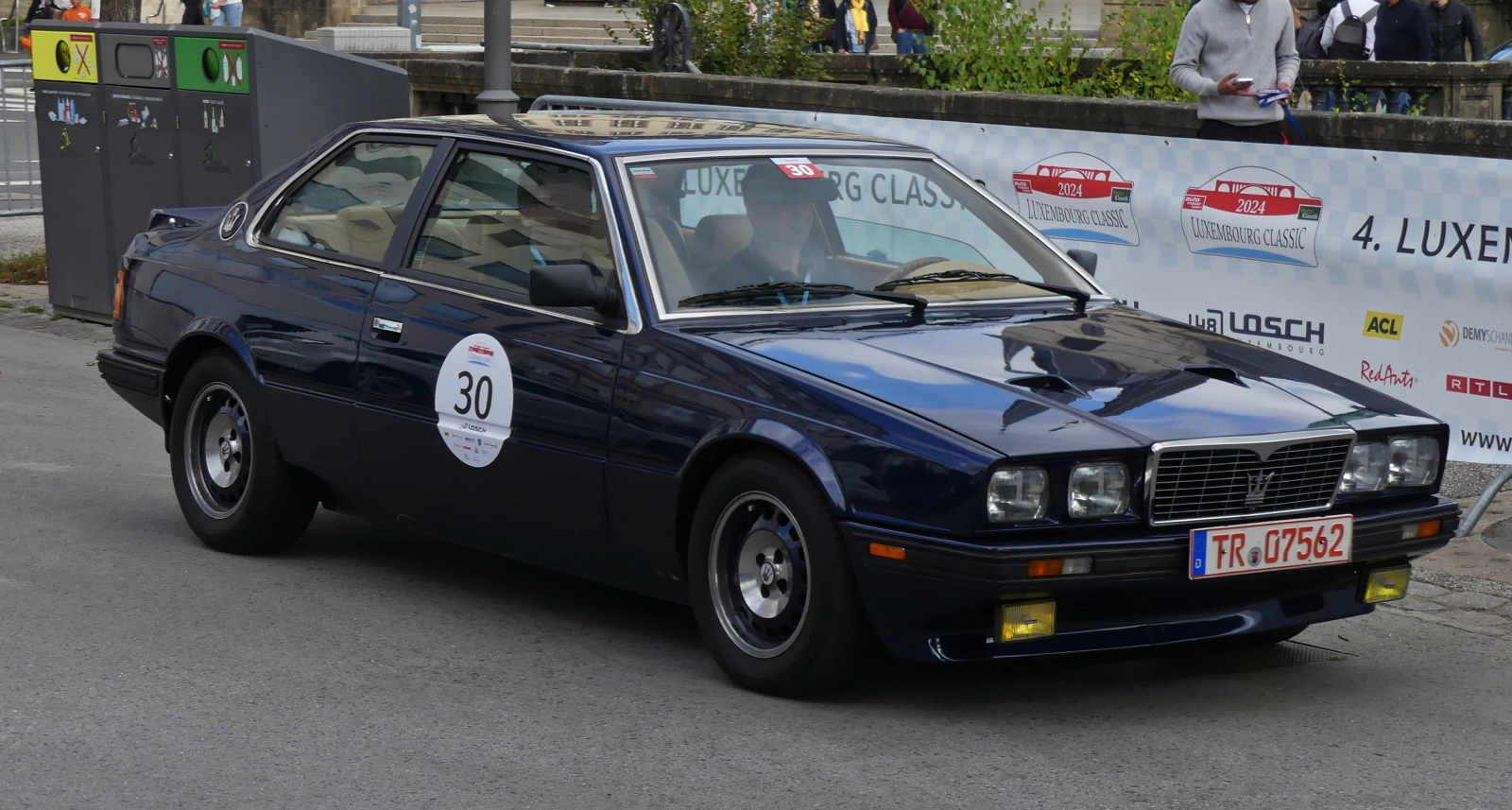 Maserati Biturbo S; BJ 1982; nahm a der Luxemburg Classic teil. Luxemburg 14.09.2024