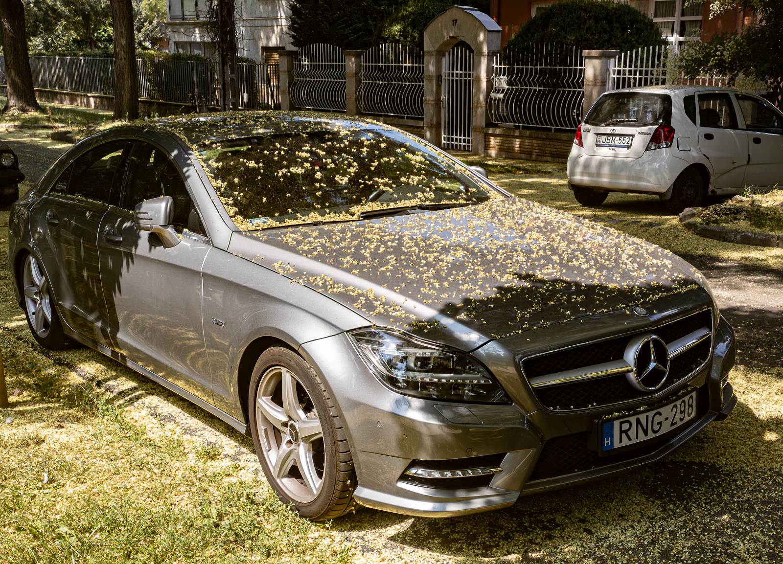 Mercedes-Benz CLS Mk2, gesehen in Juli, 2024.