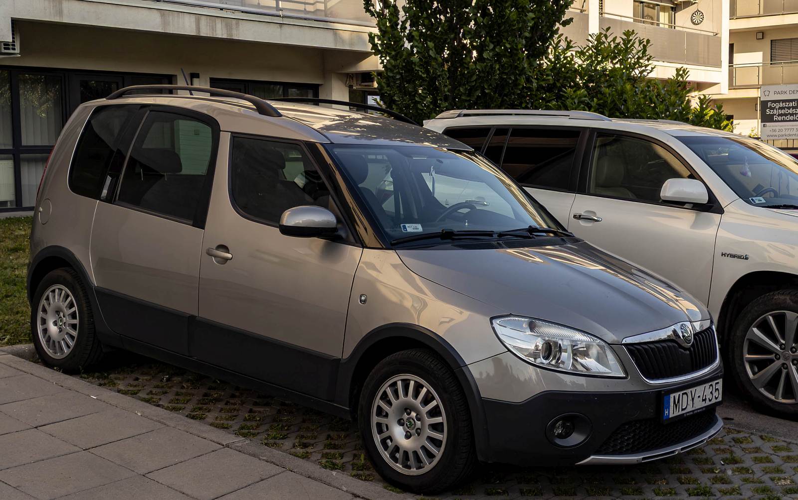 Skoda Roomster Scout. Die Aufnahme stammt von Mai, 2024.