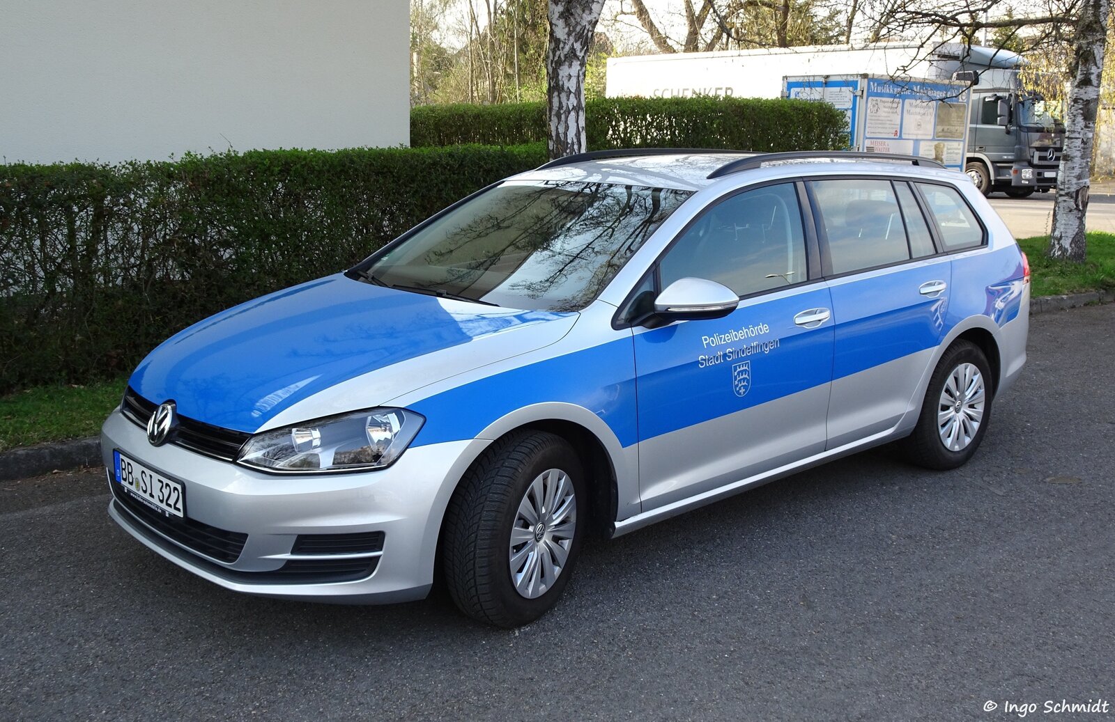 Stadt Sindelfingen | Polizeibehörde - Gemeindevollzugsdienst (GVD) | BB-SI 322 | VW Golf VII Variant | 04.04.2017 in Sindelfingen