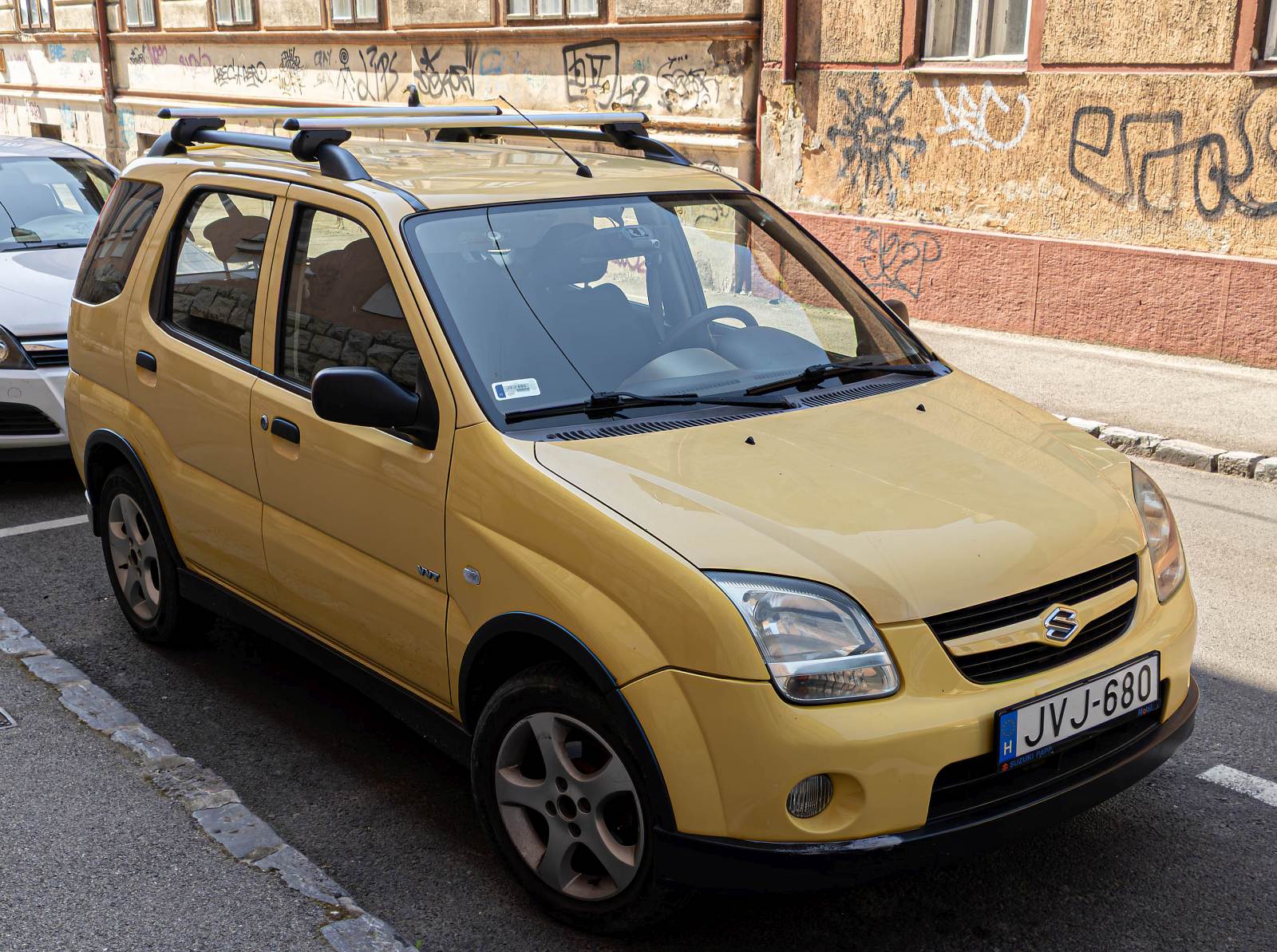 Suzuki Ignis in der Farbe Mimosagelb. Foto: Juli, 2024.