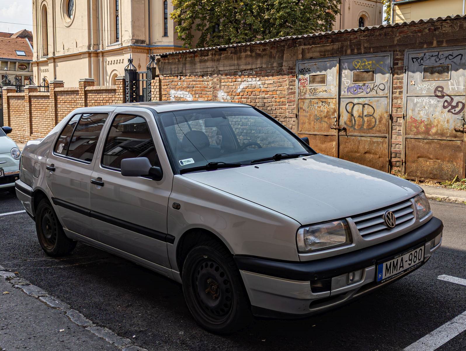 VW Vento , gesehen in August, 2024.