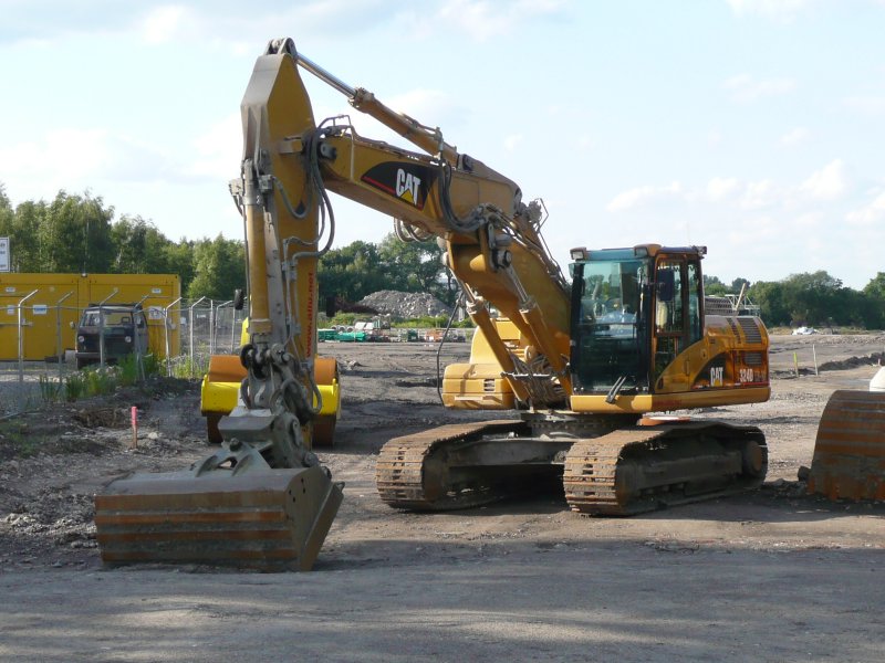 12.06.09,CAT 324 D in Gelsenkirchen.