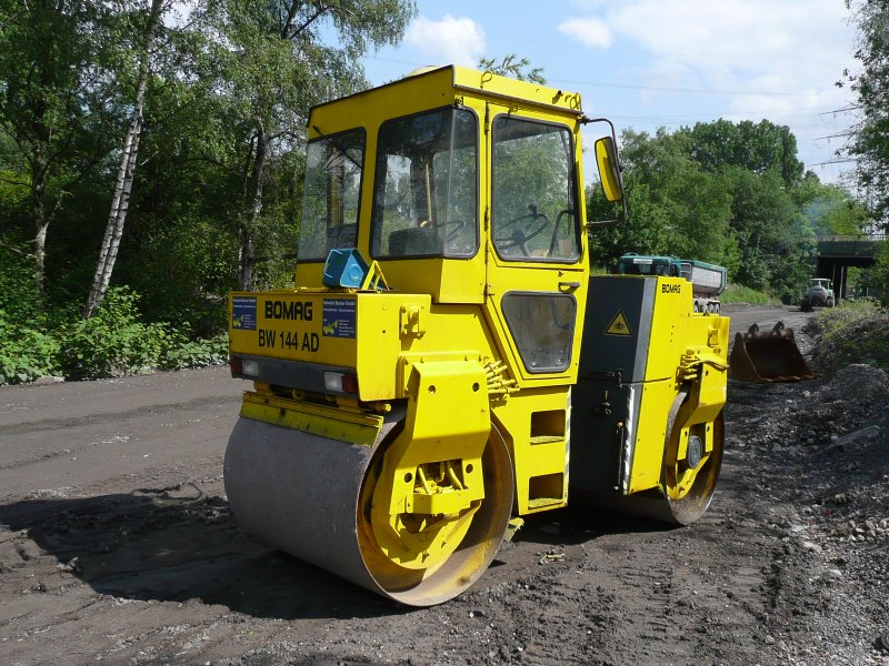 19.05.08,BOMAG-Walze in Gelsenkirchen.