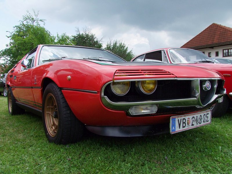 ALFA-Montreal bei der Oldtimerauffahrt in Neukirchen/Vckla;090705