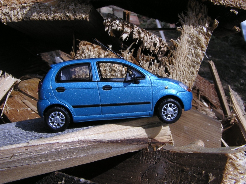 Chevrolet Matiz, Seitenansicht.