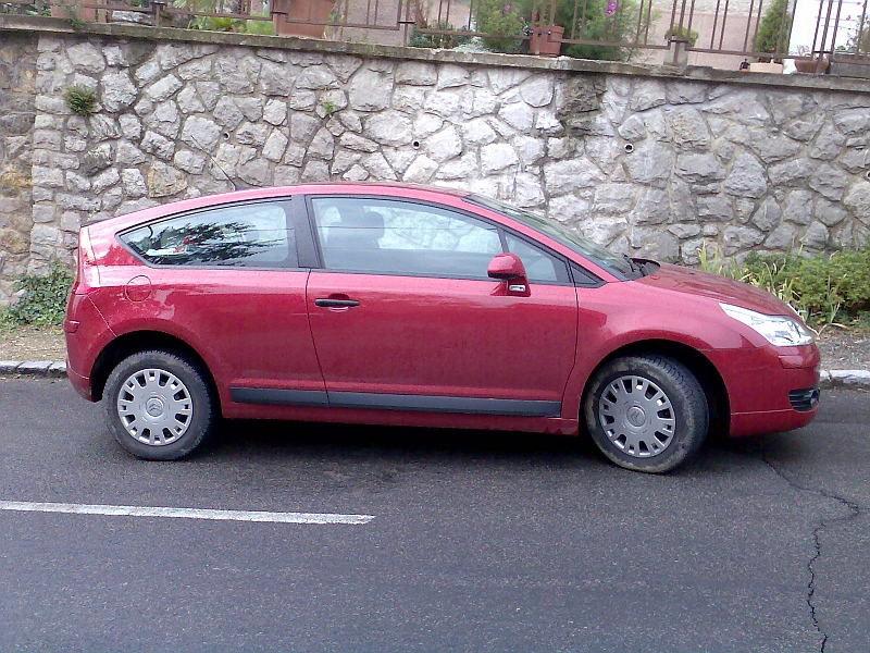 Citroen C4, Seitenansicht.