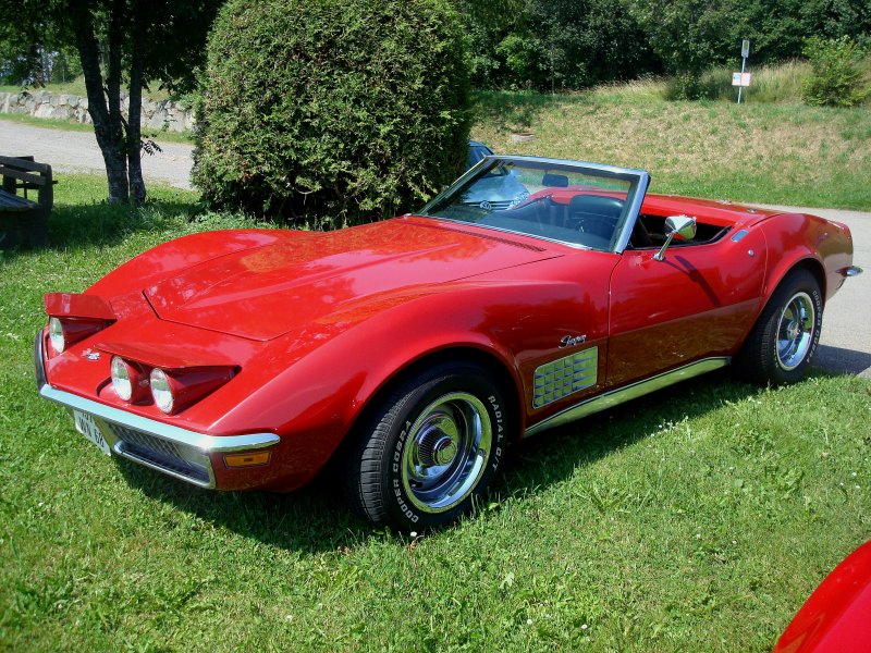 Corvette Stingray Der Amerikanische Sportwagen Von Gm Wird Seit 1953 Bereits In 6 Generation Gebaut Juli 2010 Fahrzeugbilder De