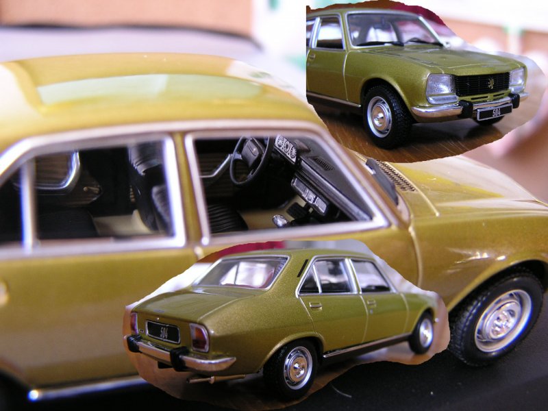 Ein Peugeot 504 von Minichamps