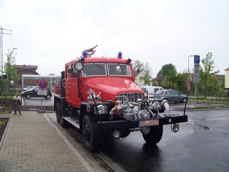 Einsatzfahrzeug der Feuerwehr von Lbbenau/Spreewald.